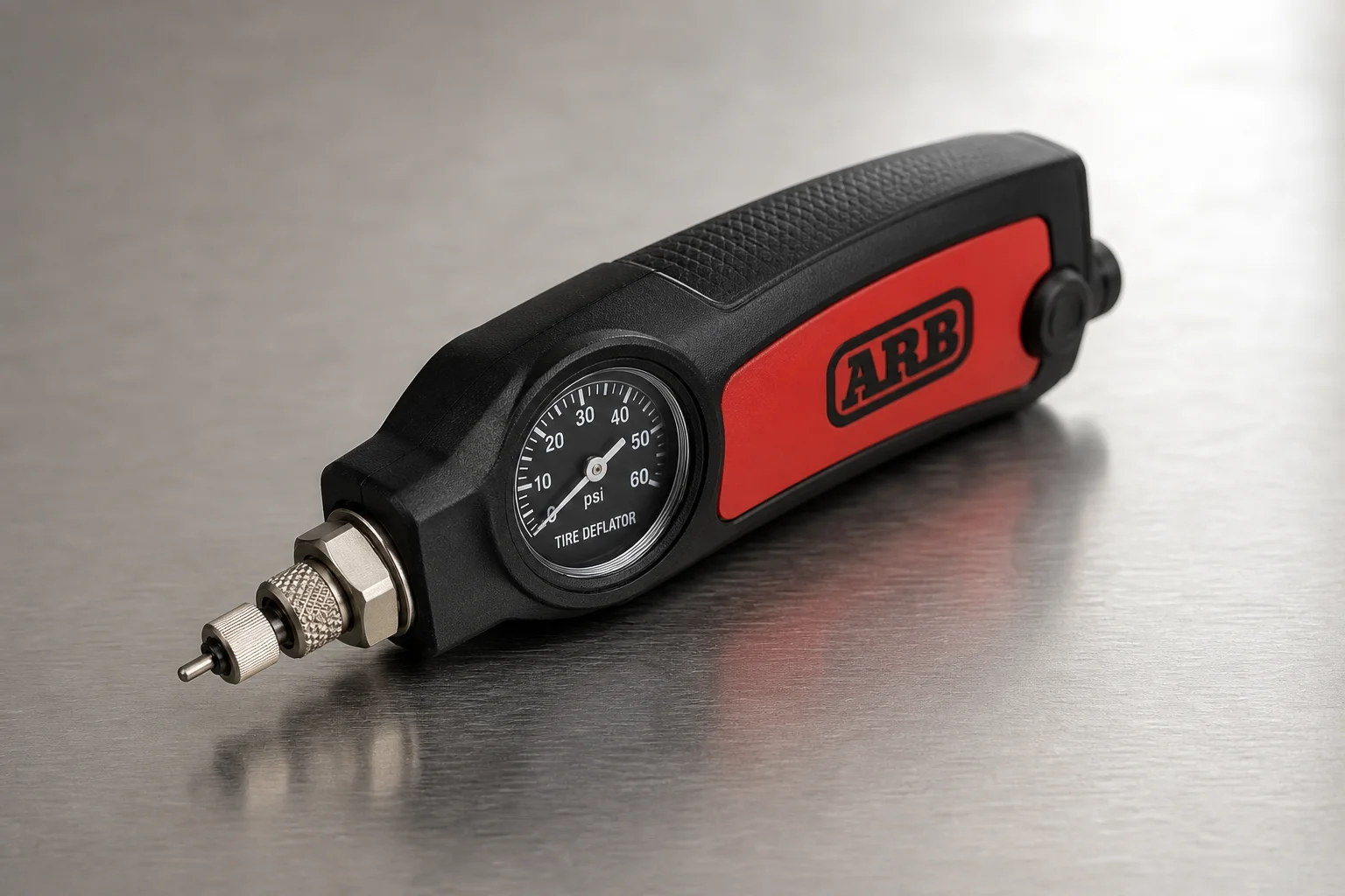 Viair 88p air compressor and ARB tire deflator on concrete surface