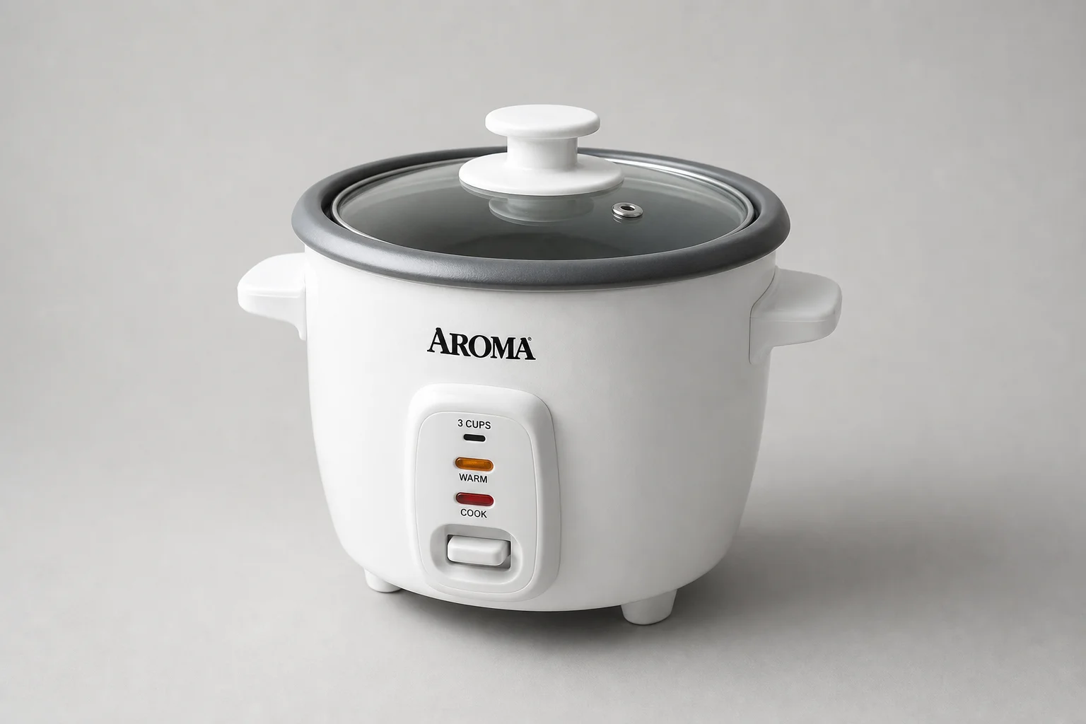 Aroma 平價電子鍋與 Zojirushi 高階電子鍋並排展示