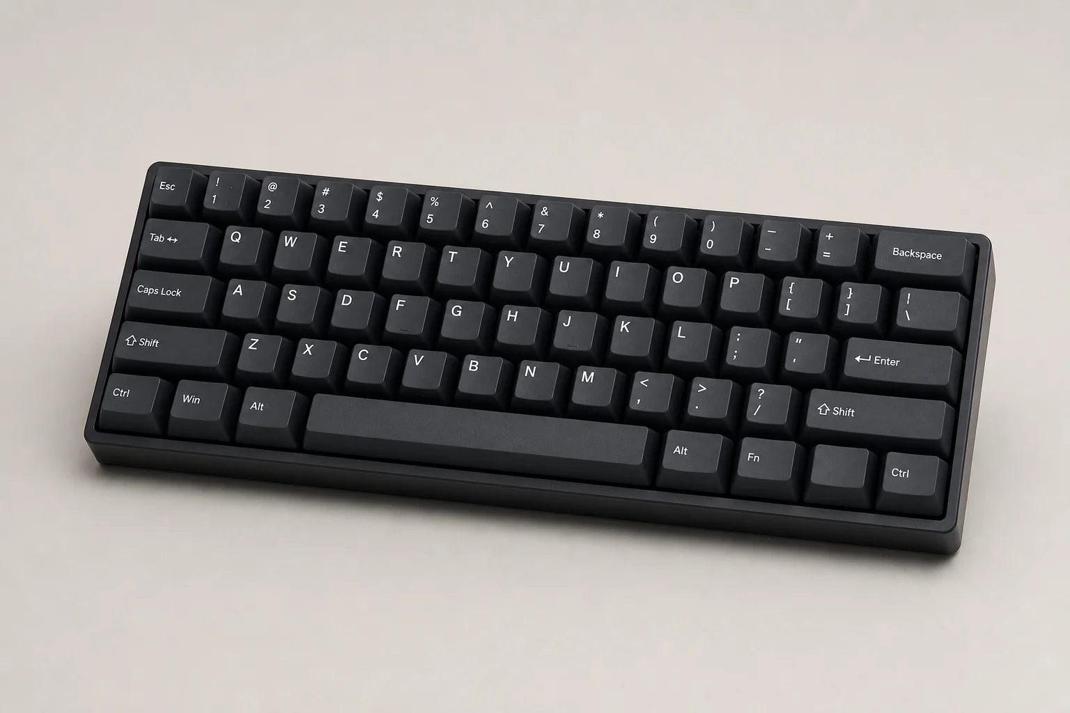 Six budget Hall Effect keyboards arranged on concrete surface