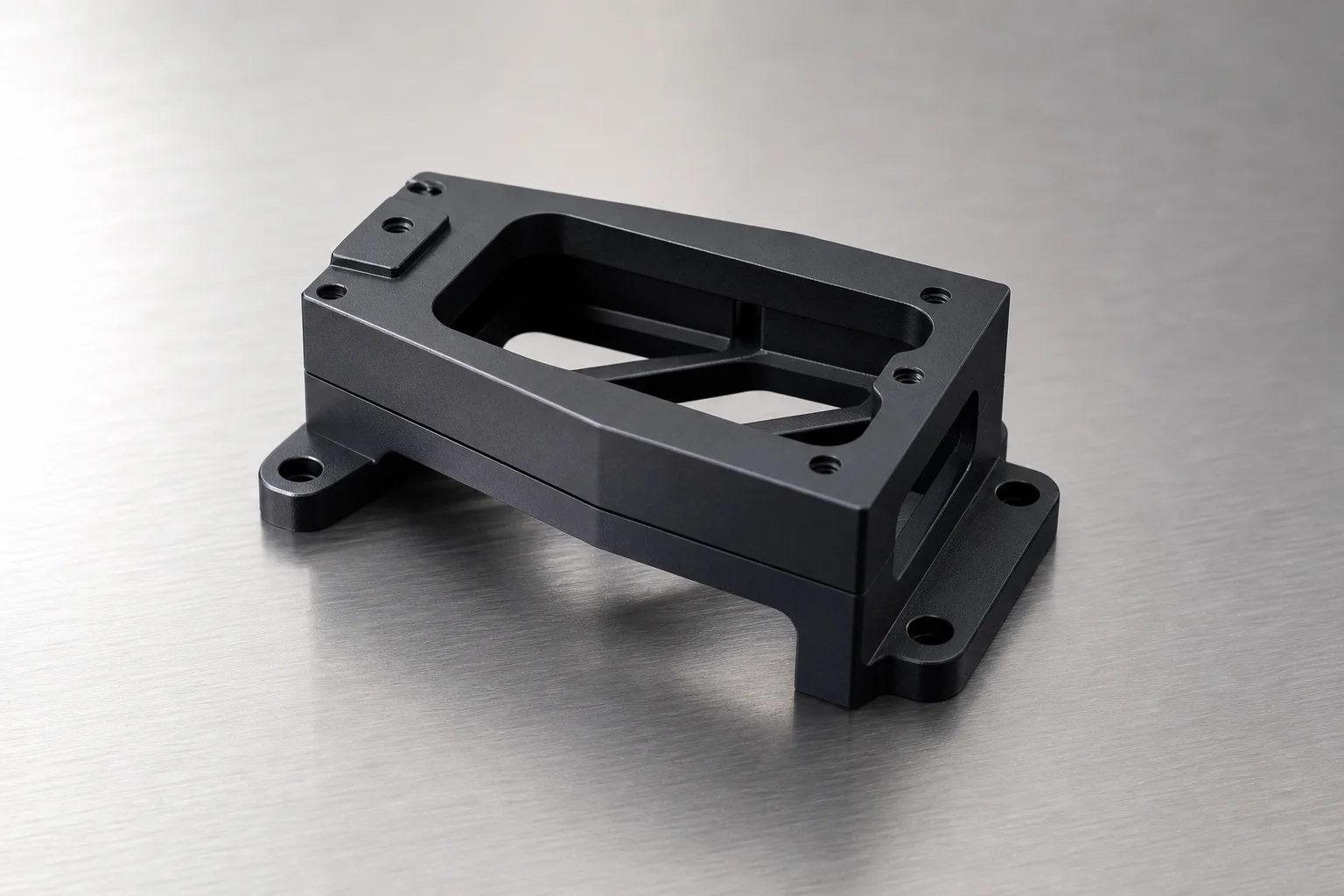 Support AMS Lite en aluminium anodisé avec finition usinée avec précision et assemblage par vis