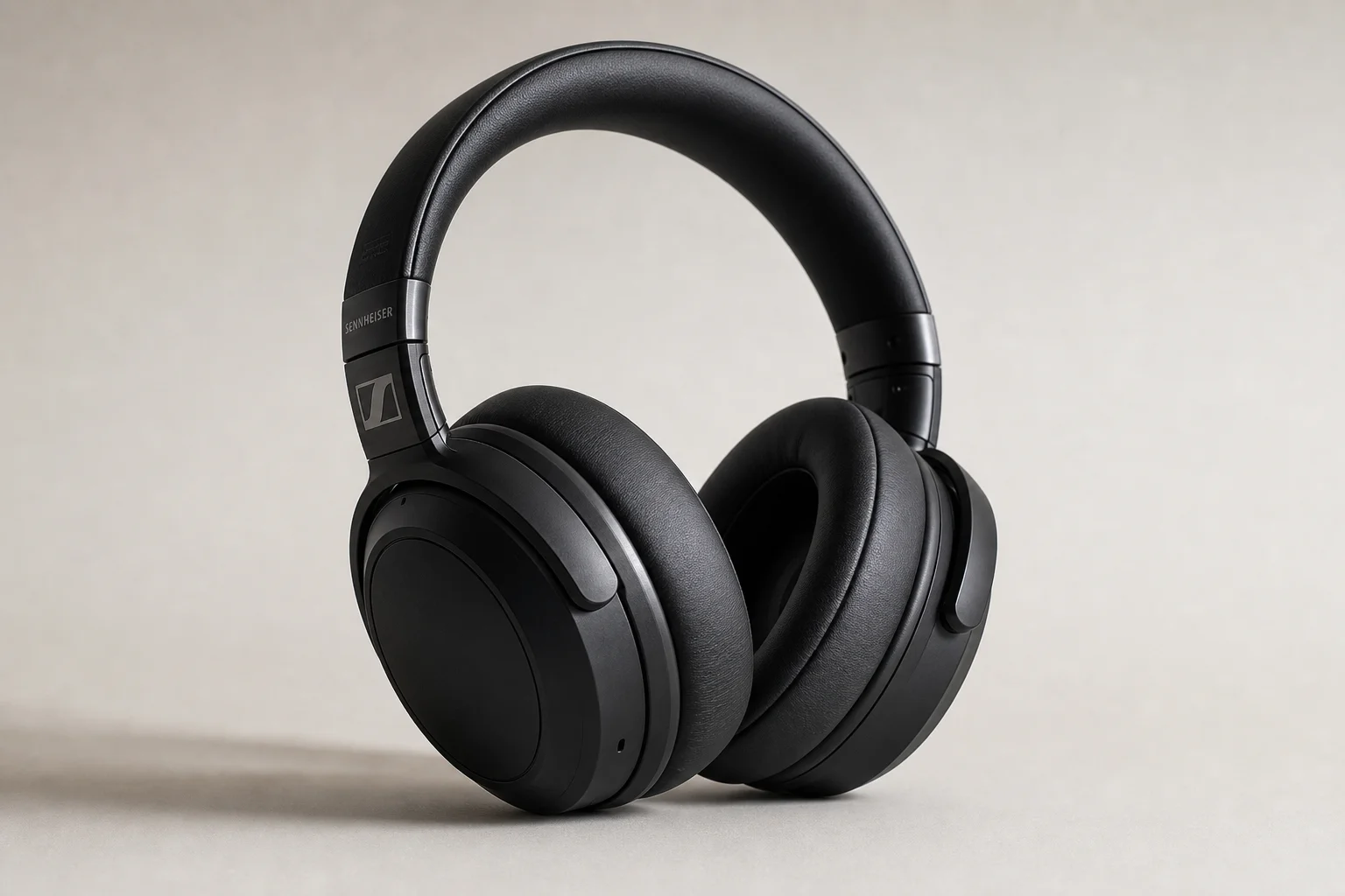 Beats Studio Pro and Beats Solo 4 headphones displayed on concrete surface