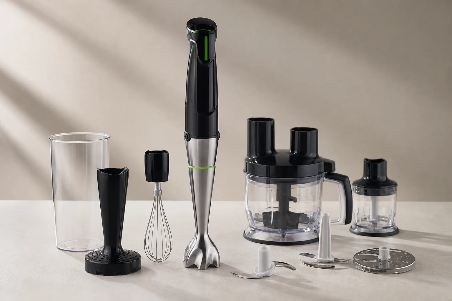 Braun MultiQuick 9 及其可拆卸配件與組件