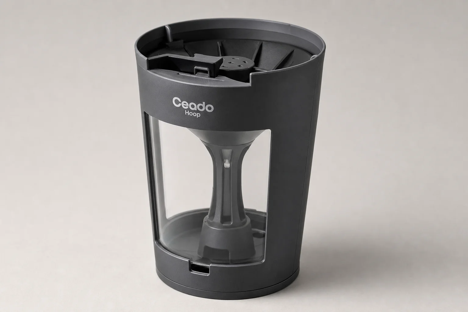 Ceado Hoop pour-over brewer on neutral background