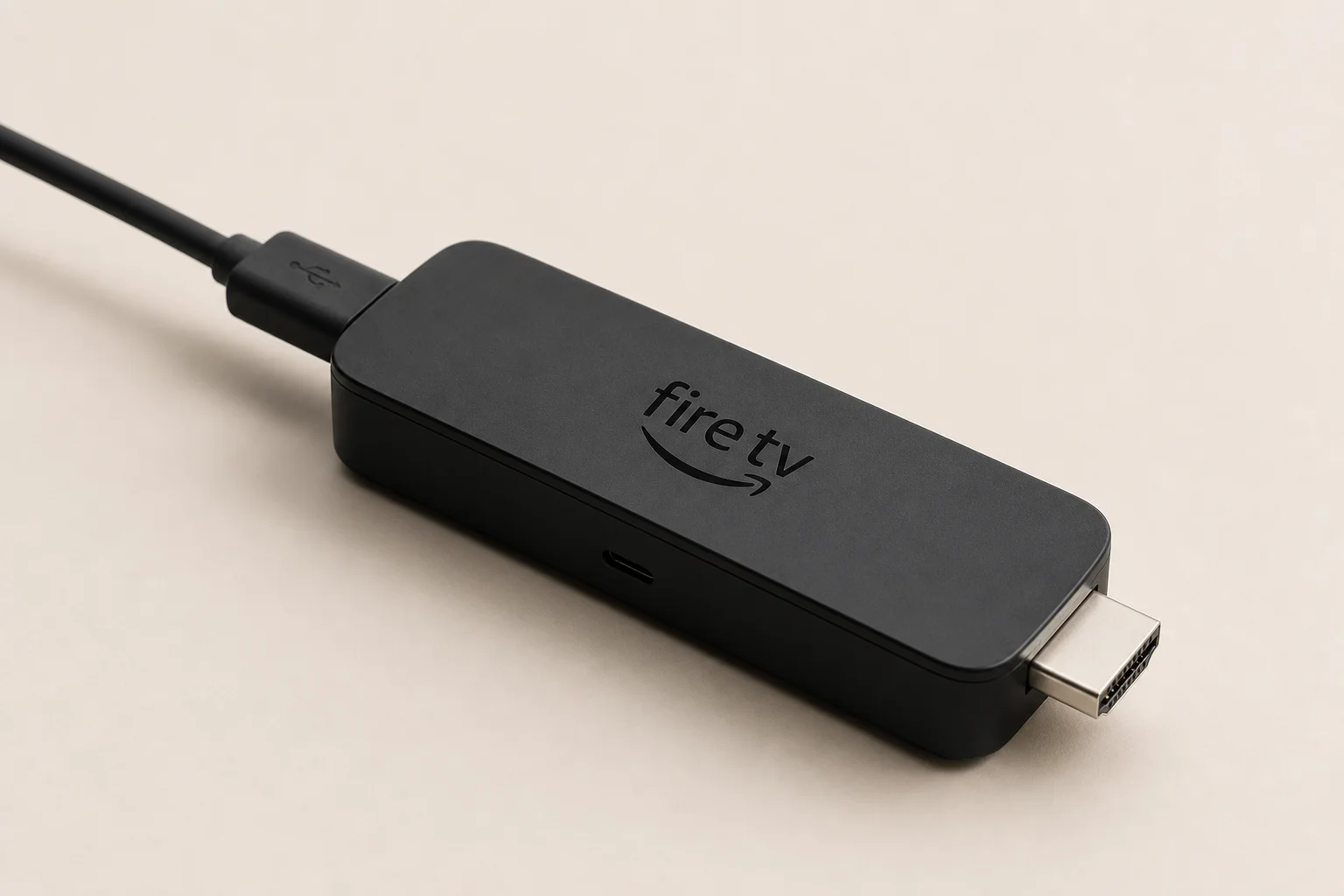 Nine 台放置在混凝土表面的串流裝置，包含 Google Chromecast、Amazon Fire TV 以及其他品牌
