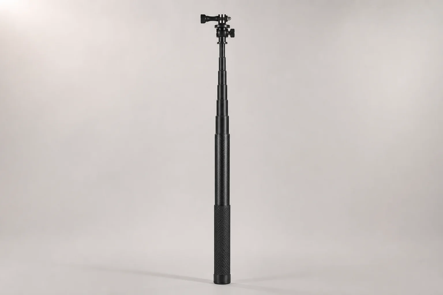 Insta360 X5 camera with mounts and accessories on concrete surface