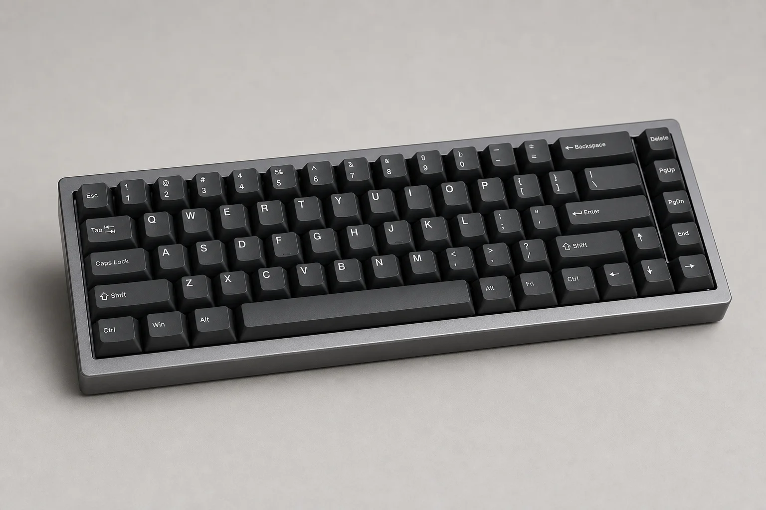 Eight budget and mid-range Hall Effect mechanical keyboards displayed on concrete surface