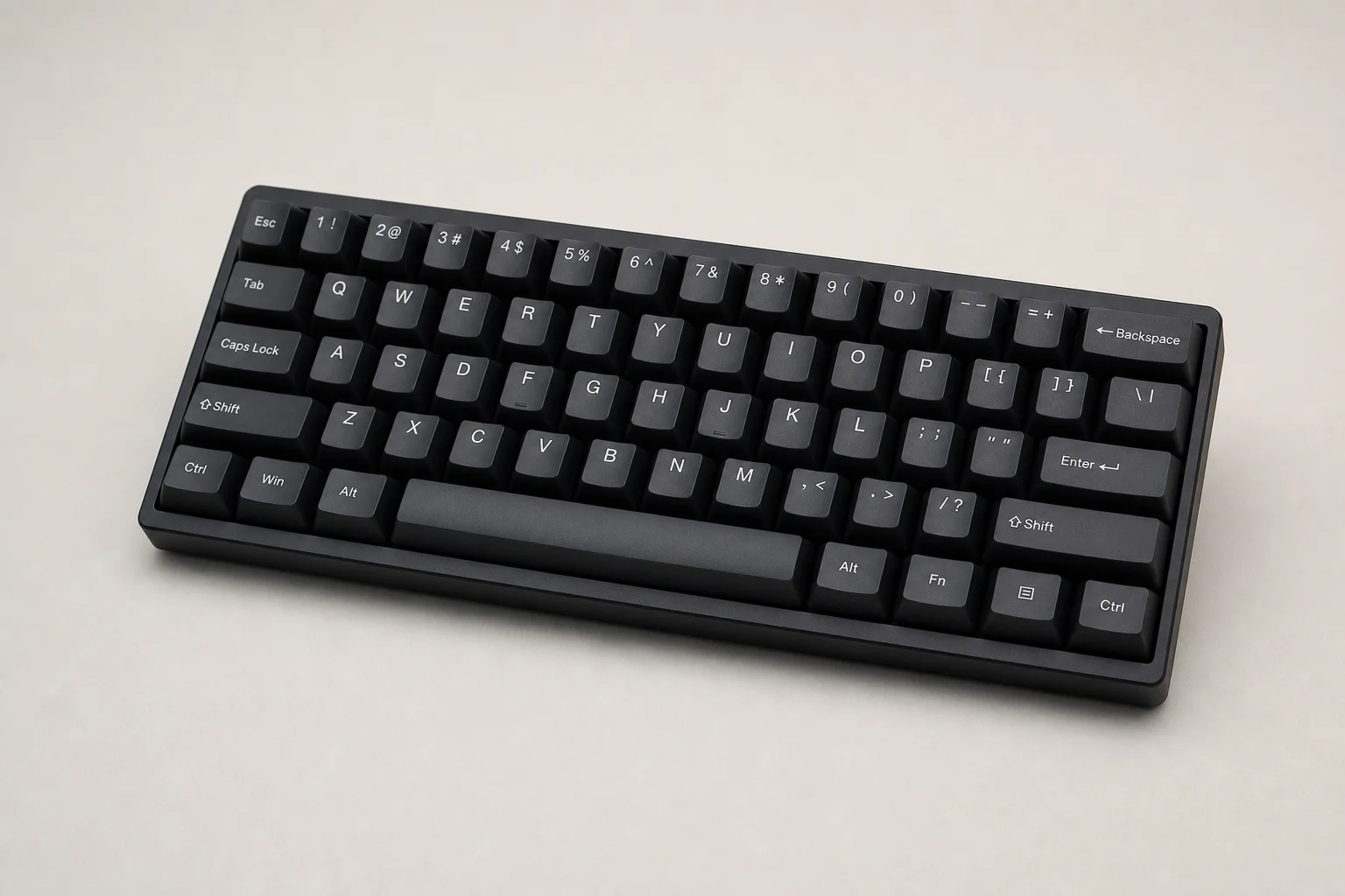 Six budget Hall Effect keyboards arranged on concrete surface