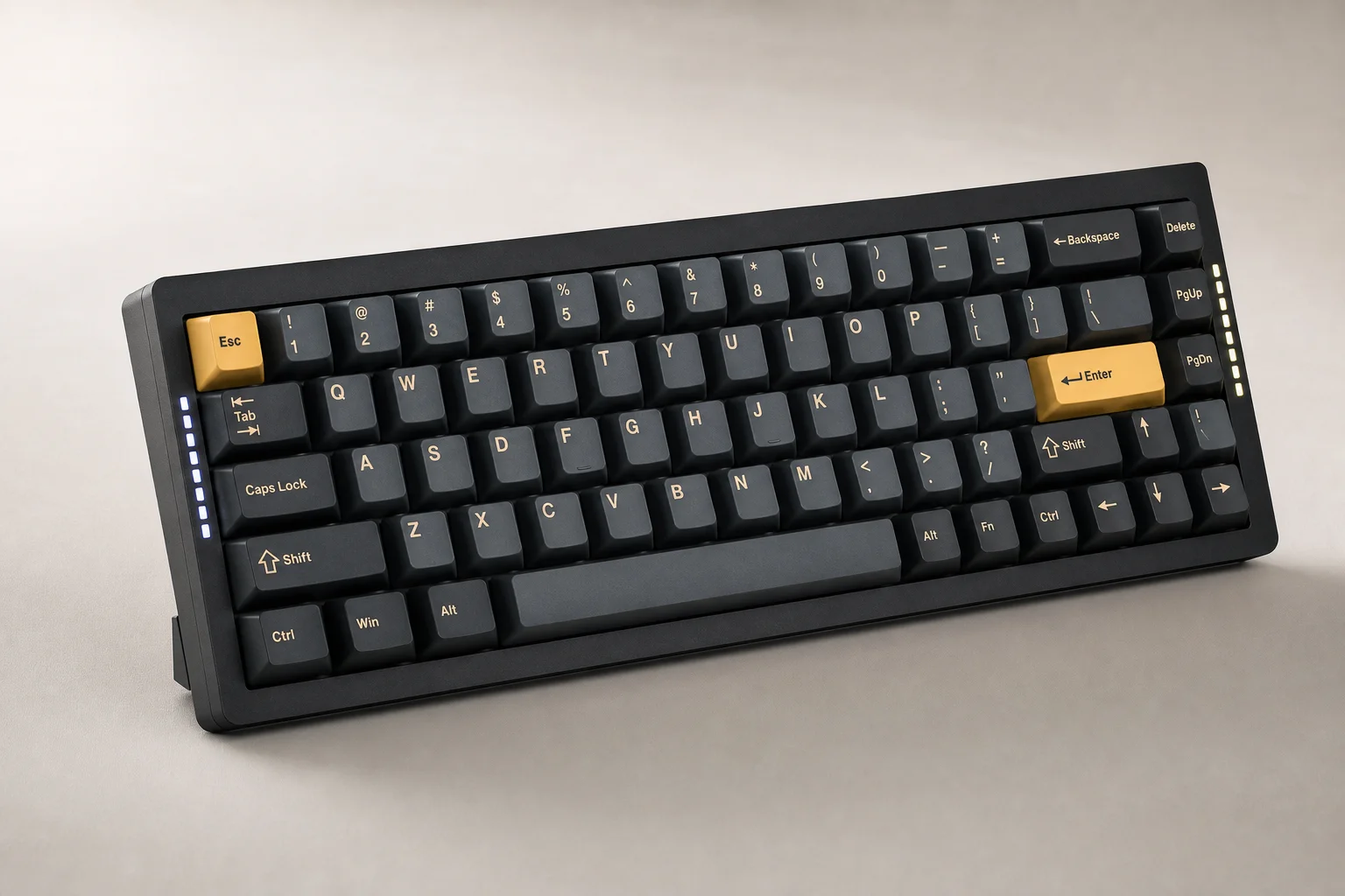 NuPhy Air75 V2 compact wireless mechanical keyboard in white or black finish