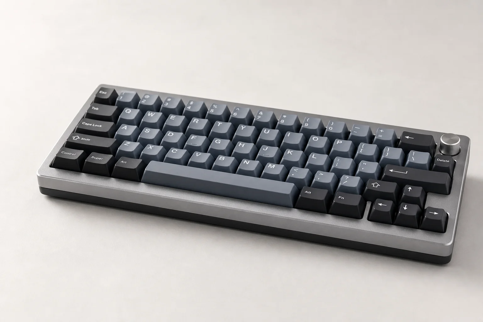 Eight budget and mid-range Hall Effect mechanical keyboards displayed on concrete surface