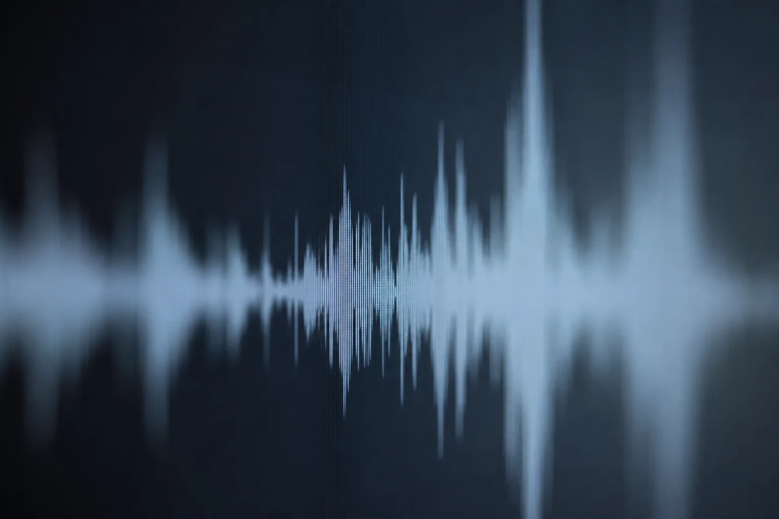 代表聲音處理與 EQ 等化器調整的音訊波形視覺化圖示