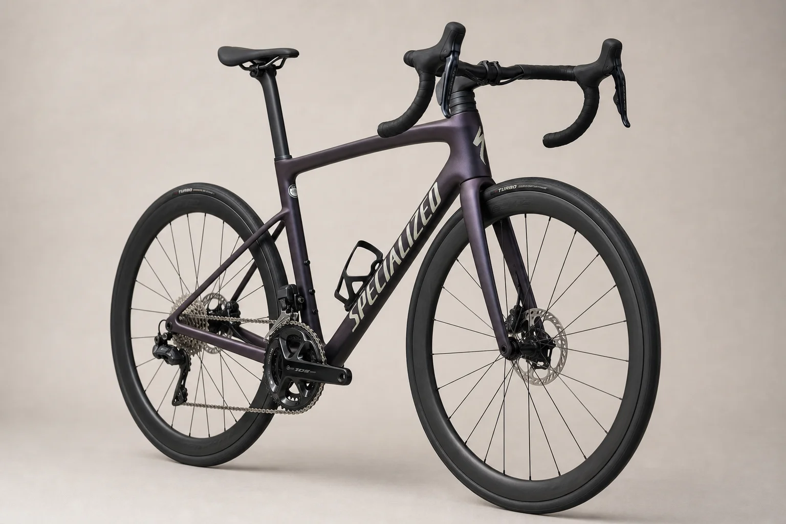 Multiple allroad bikes displayed on neutral backdrop showing different frame materials and designs