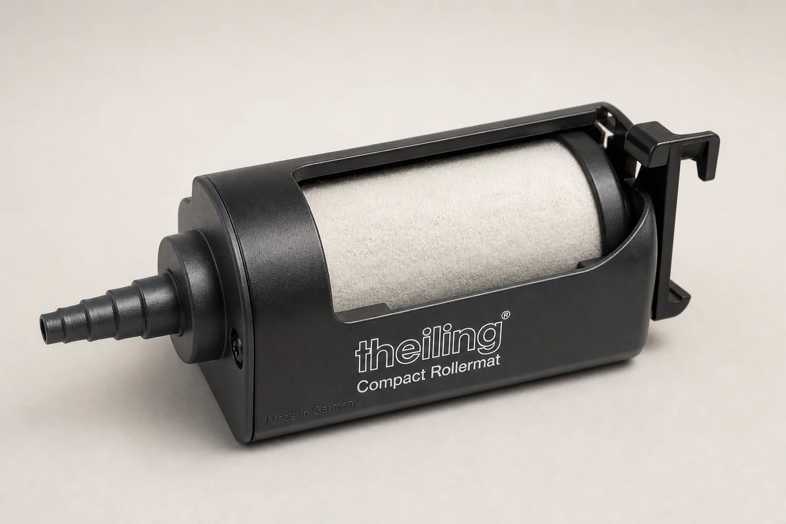 放置於中性背景下的 Theiling Compact Rollermat 自動濾棉捲