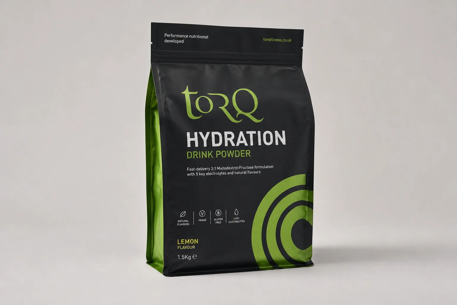 Collection of electrolyte products including powders, tablets, and tubs on concrete surface