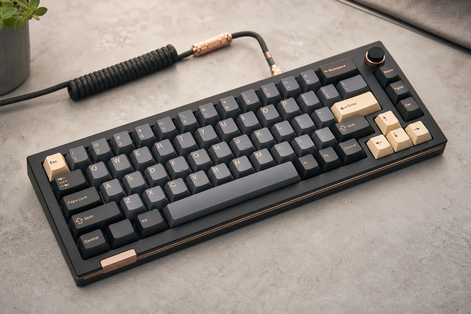 Eight budget and mid-range Hall Effect mechanical keyboards displayed on concrete surface